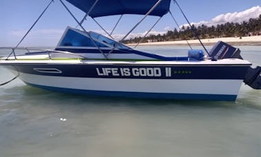 Alquiler de barcos de pesca en Pwani Mchangani