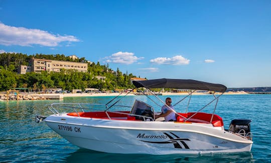 Marinello Elena 650 Deck Boat for Rent in Croatia