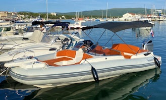 Rent Marlin 24 SR FB Rigid Inflatable Boat in Krk