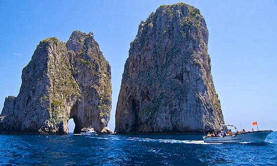 Unique Capri Private Boat Tour to Explore Blue Island and More!