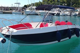 Charter brand new Cayman 585 with skipper included from Tivat in Montenegro