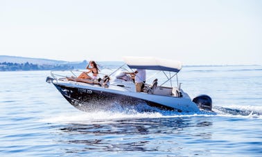 Jeanneau Cap Camarat 6.5. WA (150 HP) Boat Rental in Zadar