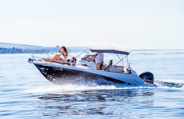 Jeanneau Cap Camarat 6.5. WA (150 HP) Boat Rental in Zadar