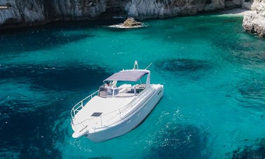 Passeio de barco compartilhado em Capri com natação e aventura na ilha