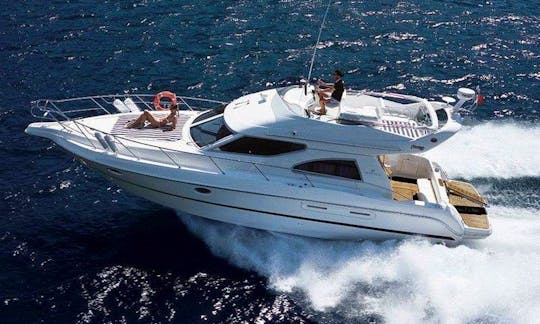 42' Cranchi Atlantique M/Y Oxeed Flybridge Motor Yacht / Athens Charter Yacht