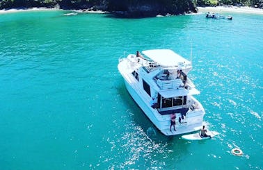 53f private Luxury yacht - Sunset & Morning Cruise, Manuel Antonio-Quepos  Marina pez vela
