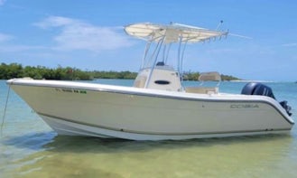 22ft Cobia Center Console with 200 hp Yamaha outboard in Marco Island
