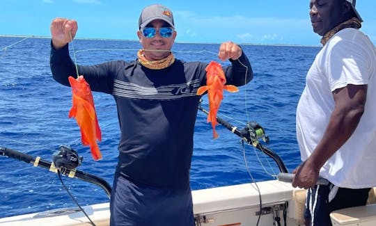 Bottom Fishing in Turks and Caicos Islands