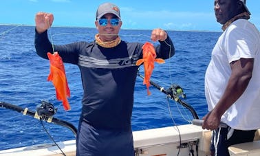 Pesca de fondo en las Islas Turcas y Caicos