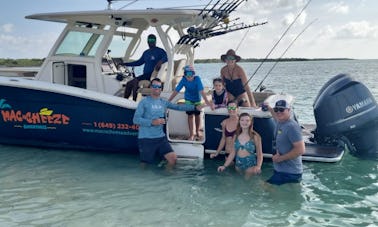 Pesca em alto mar nas Ilhas Turks e Caicos