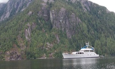 67ft Longhorn Luxury Motor Yacht Charter in Ketchikan, Alaska