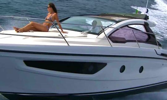 Captained Azimut Atlantis 34 Motor Yacht Charter for 9 People In Milazzo, Italy