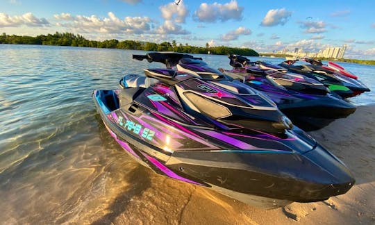 Our Jetskis are top of the line and well maintained