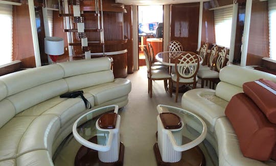 Super Luxury 85ft Charter DJ, Chef, Motos,Premium Open Bar Available  in Cancun and Isla Mujeres