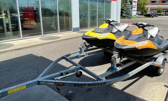 2014 Seadoo Spark Tuned Jetskis 120hp for rent in Toronto