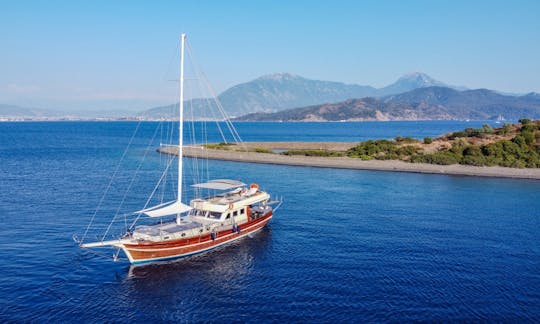 Blue Cruise with 21m 4cabin Luxury Gulet in Gocek