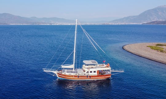 Blue Cruise with 21m 4cabin Luxury Gulet in Gocek