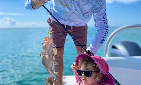 Family fun fishing
