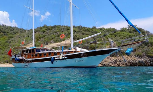 Goleta cómoda «Techne» Bodrum con capacidad para 16 pasajeros