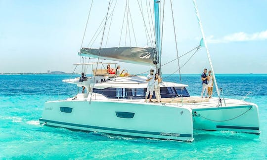 Sailing Catamaran for 25 people for rent in Cancún