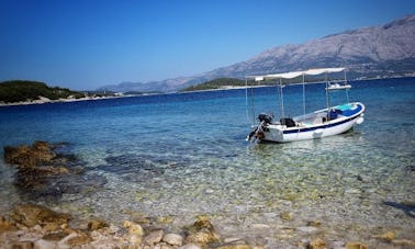 Passara 475 Small Boat for Rent in Lumbarda, Korčula!