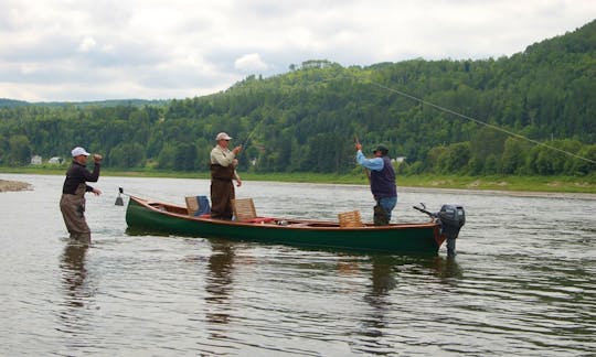 Fishing in New Brunswick, Canada