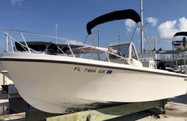 "Stress Free" 20ft Mako Center Console Rental in Key West, Florida