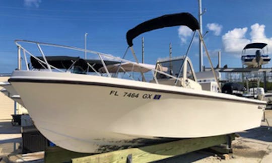 "Stress Free" 20ft Mako Center Console Rental in Key West, Florida