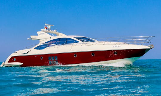 Azimut 68ft Amazing Italian Yacht for Charter in Dubai