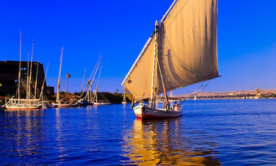 Wooden Felluca 32' Sailing Boat Rental in Maadi, Cairo