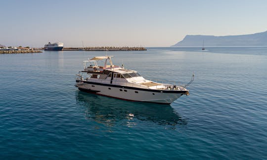 Private Cruise On 62' Power Mega Yacht In Kissamos, Greece, Gravousa & Balos