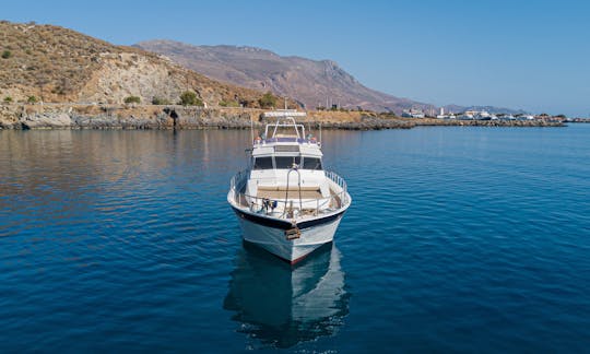 Private Cruise On 62' Power Mega Yacht In Kissamos, Greece, Gravousa & Balos