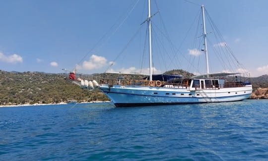 Beautiful 82ft Custom Built Gulet for Blue Cruise in Muğla, Turkey