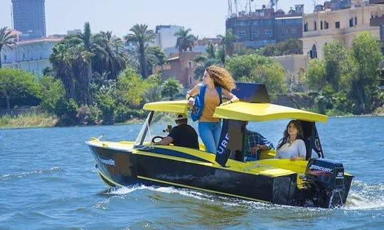 17' Small Water Taxi for Rental in Great CAIRO