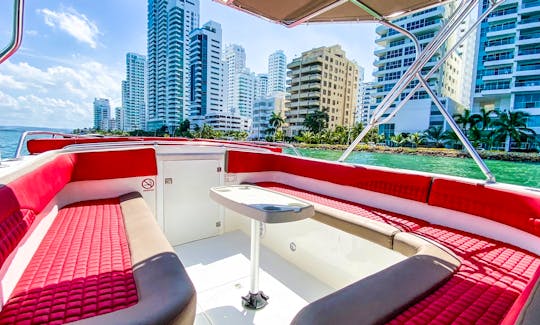 Rent our 38 ft. Exclusive Private Boat in Cartagena