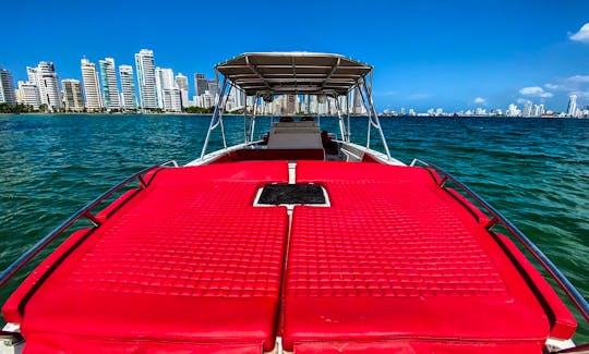 Rent our 38 ft. Exclusive Private Boat in Cartagena