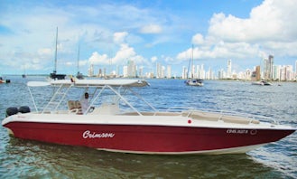 Luxury 39 feet Boat Rosario Island Private Tour