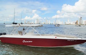 Luxury 39 feet Boat Rosario Island Private Tour
