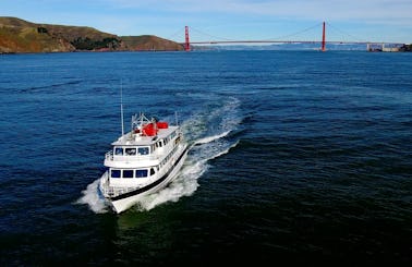 65' GulfCraft Yacht for your event on the San Francisco Bay