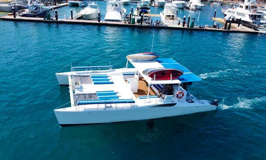 Private 47' Power Catamaran for rent in Los Cabos
