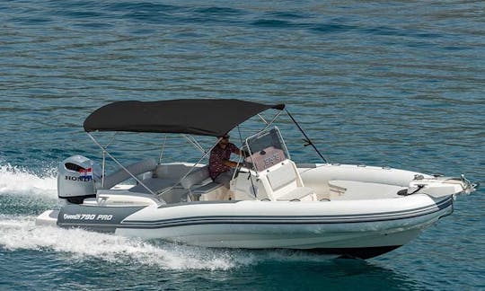 Rent Marlin 790 Dynamic PRO RIB in Trogir, Split-Dalmatia County