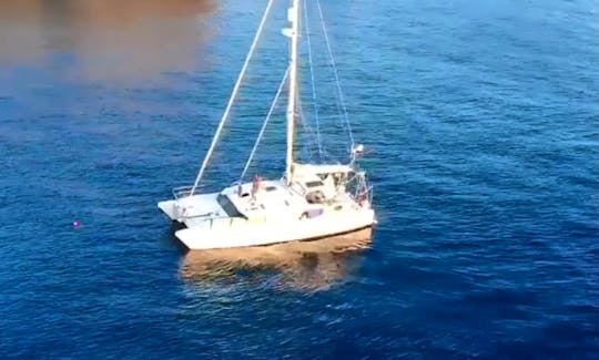 Fun and adventure on safe and comfortable catamaran for Cannes and F1