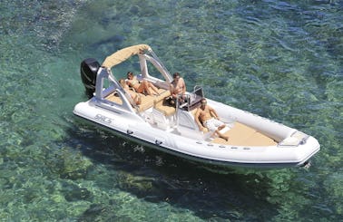 Sacs Dream Lux 25' RIB Boat for Charter in Spain