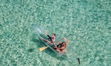 2 person clear kayak in Panama City Beach