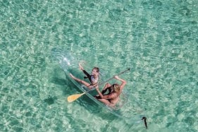 2 person clear kayak in Panama City Beach