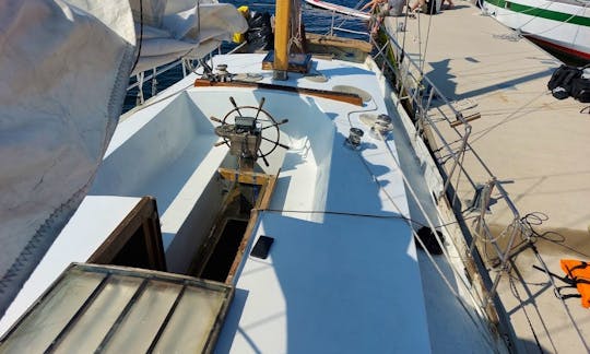 42ft Ferrocement Sailboat "Alison" for Rental with crew in Tallinn, Estonia