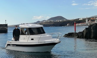 Dipol 580 Timoneras Cuddy Cabin/Walk Around Boat Rental in Candelaria Tenerife