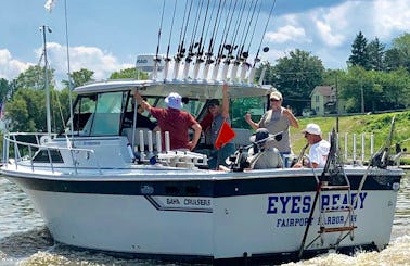Walleye/Steelhead Fishing Charters, Lake Erie, Central Basin