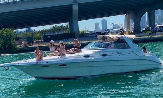 Sea Ray 35' Luxury Motor Yacht in Downtown Miami, Florida!