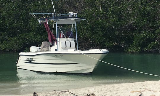 Boat camping at the Marquesas